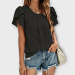 Charlotte | Blusa de Lunares Suizos
