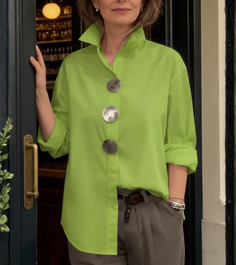 Queniva | Blusa Estructurada con Botones