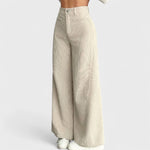Rida | Pantalón Ancho de Talle Alto