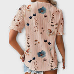 Amelia | Blusa con Escote V de Primavera