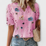 Amelia | Blusa con Escote V de Primavera