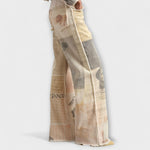 Rhea | Vaquero Vintage Estampado Ancho