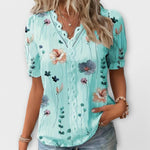 Amelia | Blusa con Escote V de Primavera