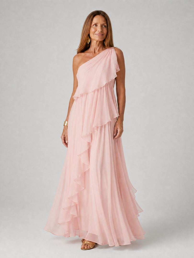 Katriana | Vestido Maxi con Volantes