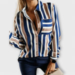 Emily | Blusa de Rayas Elegante