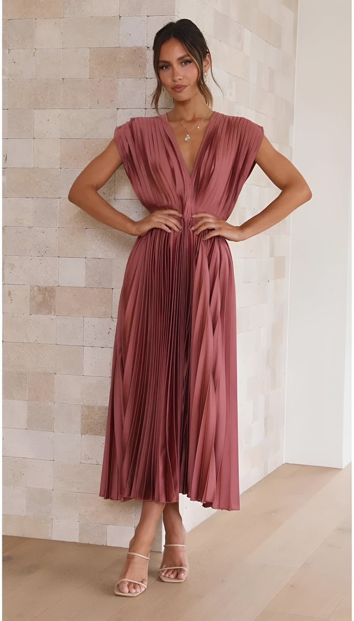 Selina | Vestido con Volantes y Cremallera