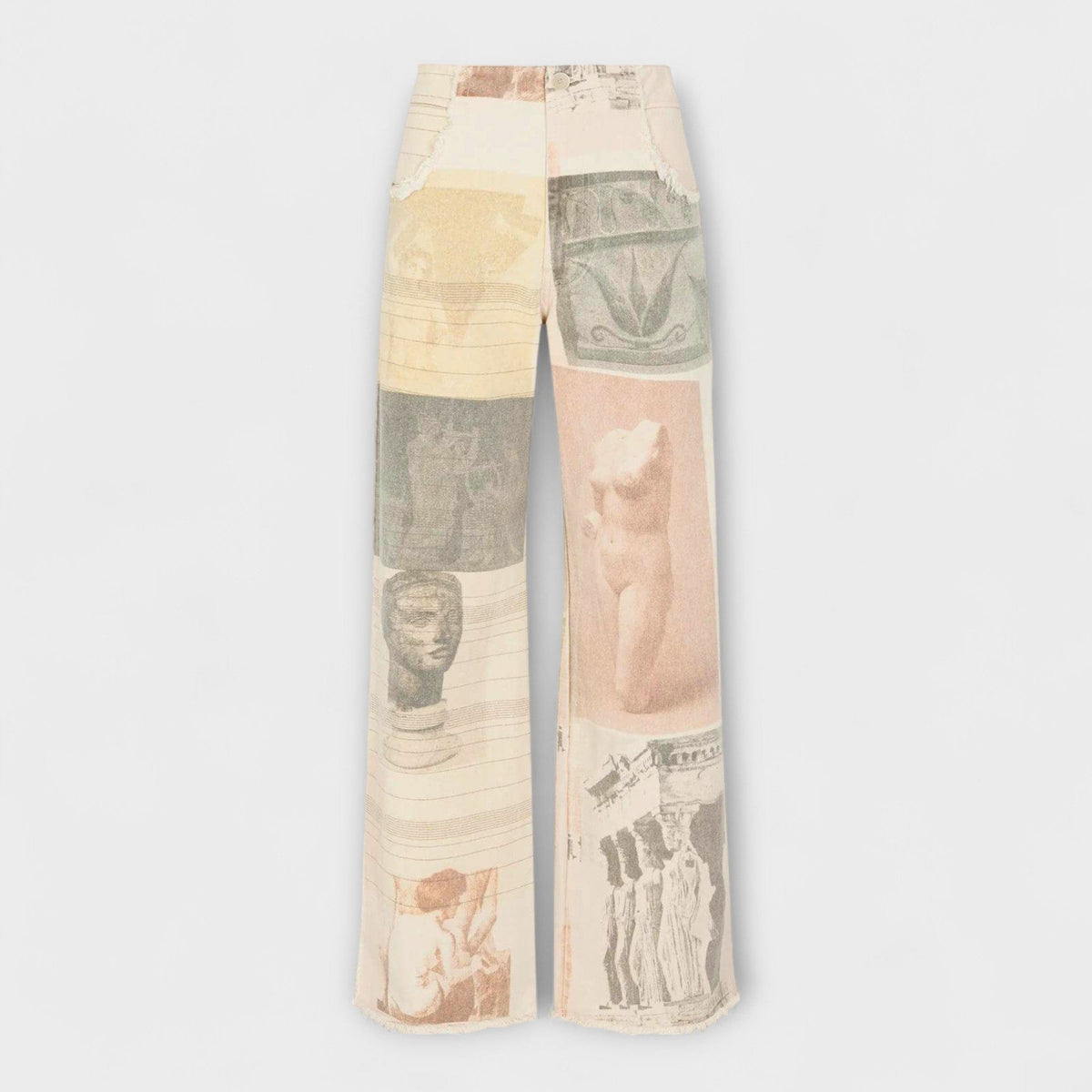 Rhea | Vaquero Vintage Estampado Ancho