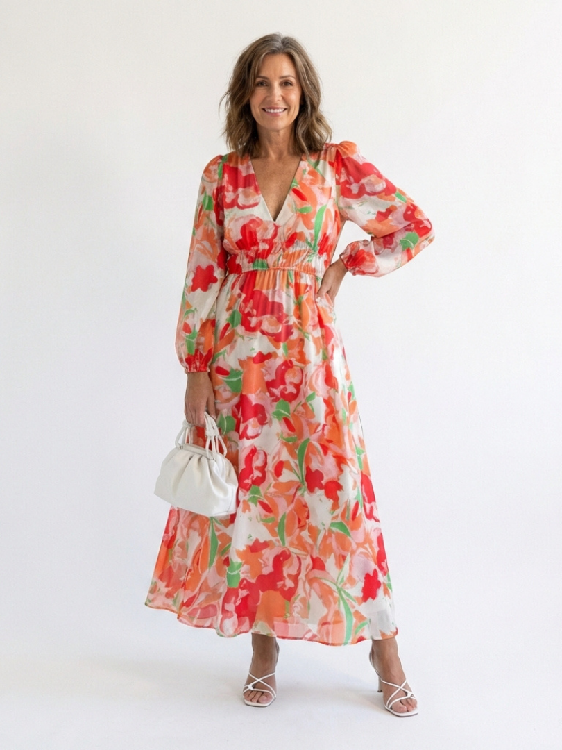 Aurora | Vestido Maxi Floral
