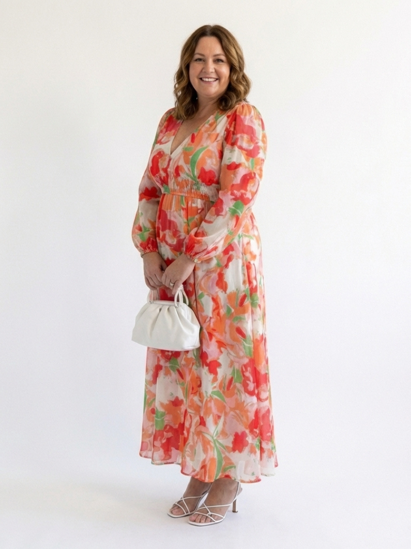 Aurora | Vestido Maxi Floral