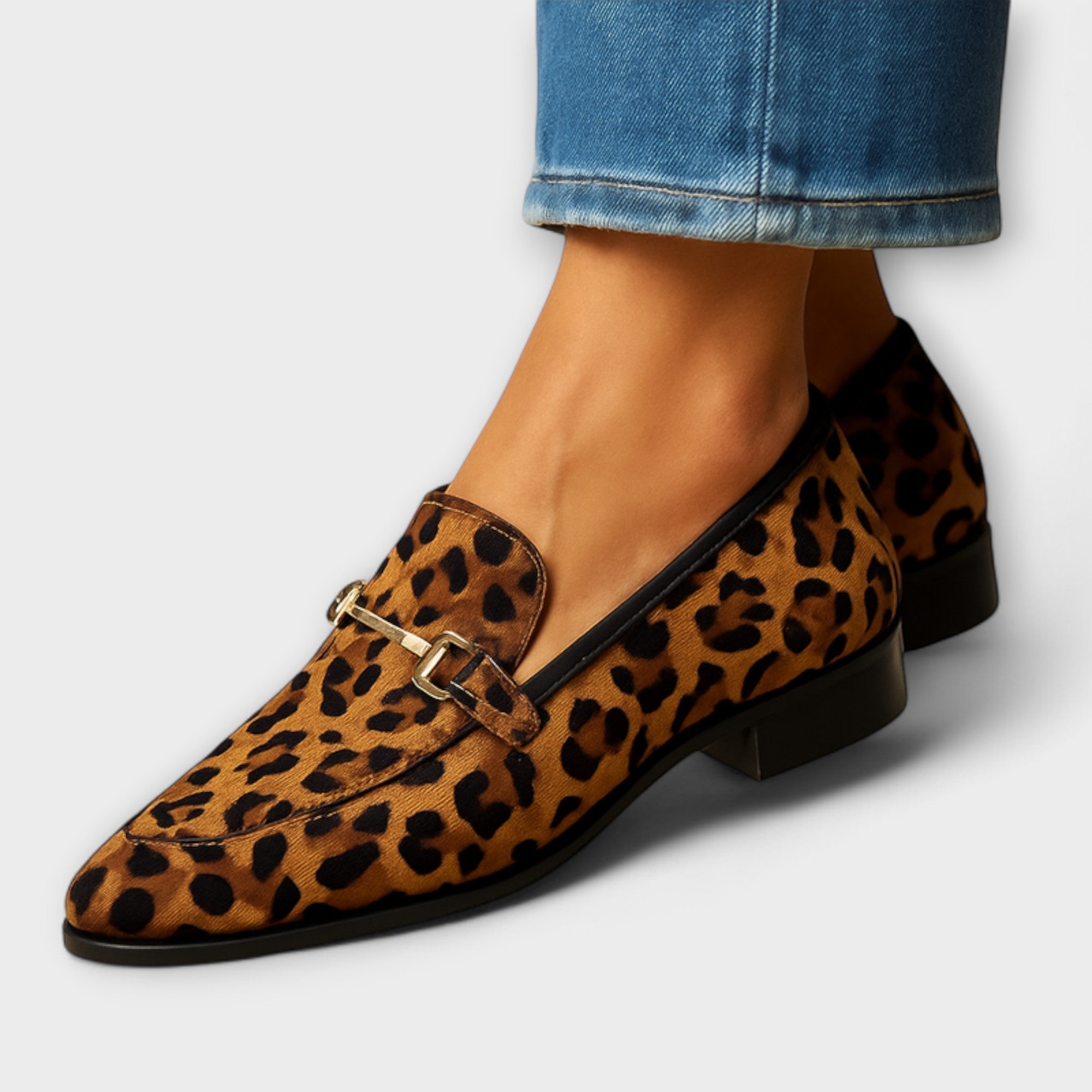 Rita | Mocasín Salvaje con Estampado Animal