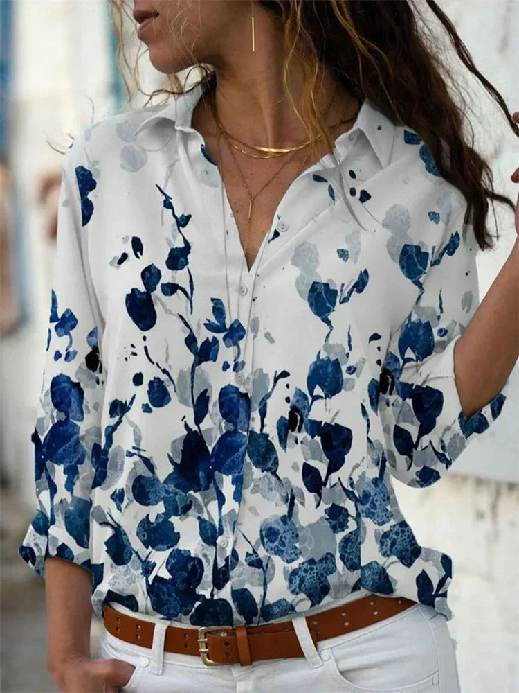 Hazel | Blusa Elegante de Manga Larga