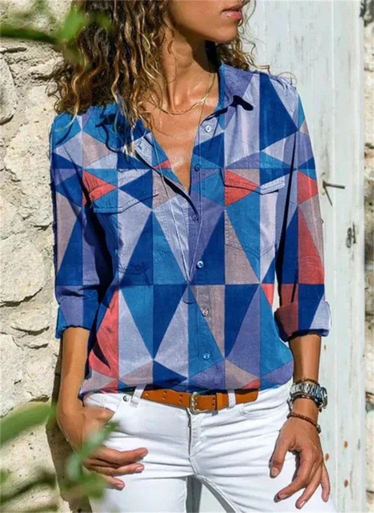 Hazel | Blusa Elegante de Manga Larga