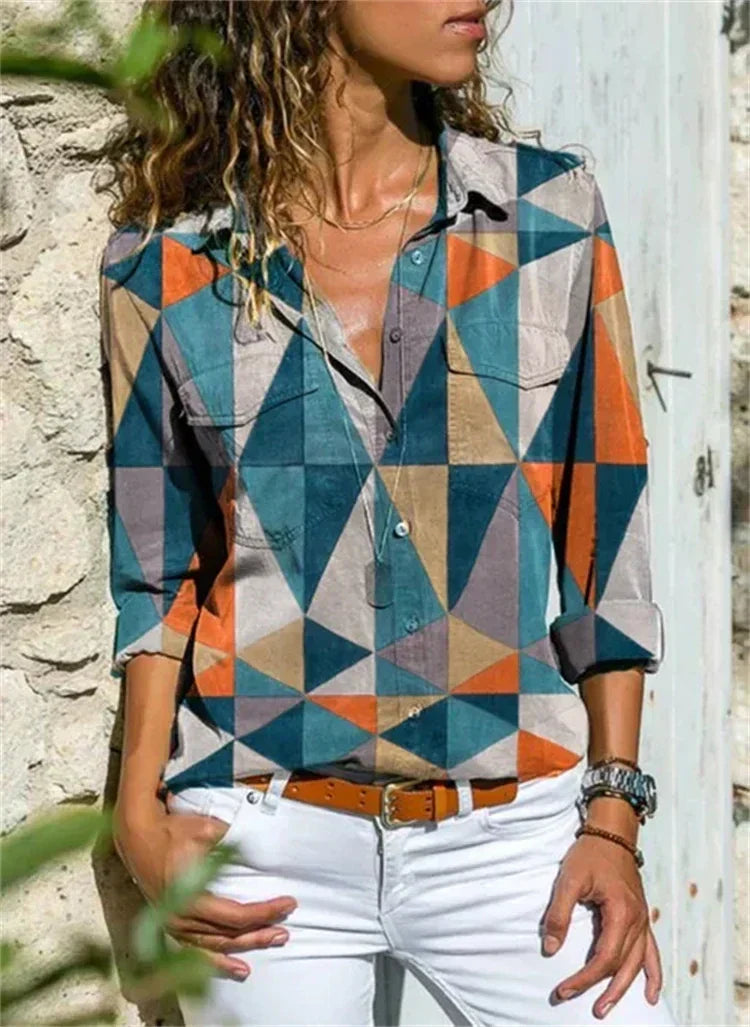 Hazel | Blusa Elegante de Manga Larga