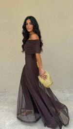 Zailyre | Vestido de Hombros Descubiertos