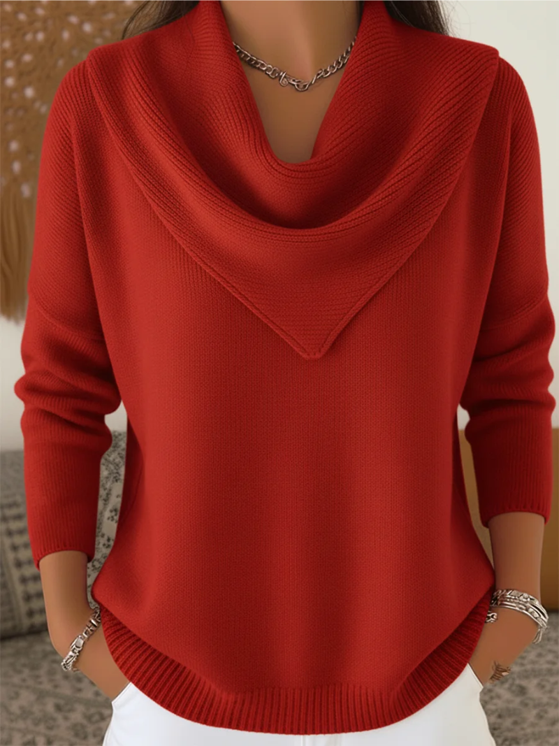 Tavelin | Jersey de Cuello Cascada
