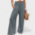Thearya | Pantalón Ancho de Lino