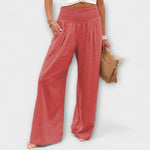 Thearya | Pantalón Ancho de Lino
