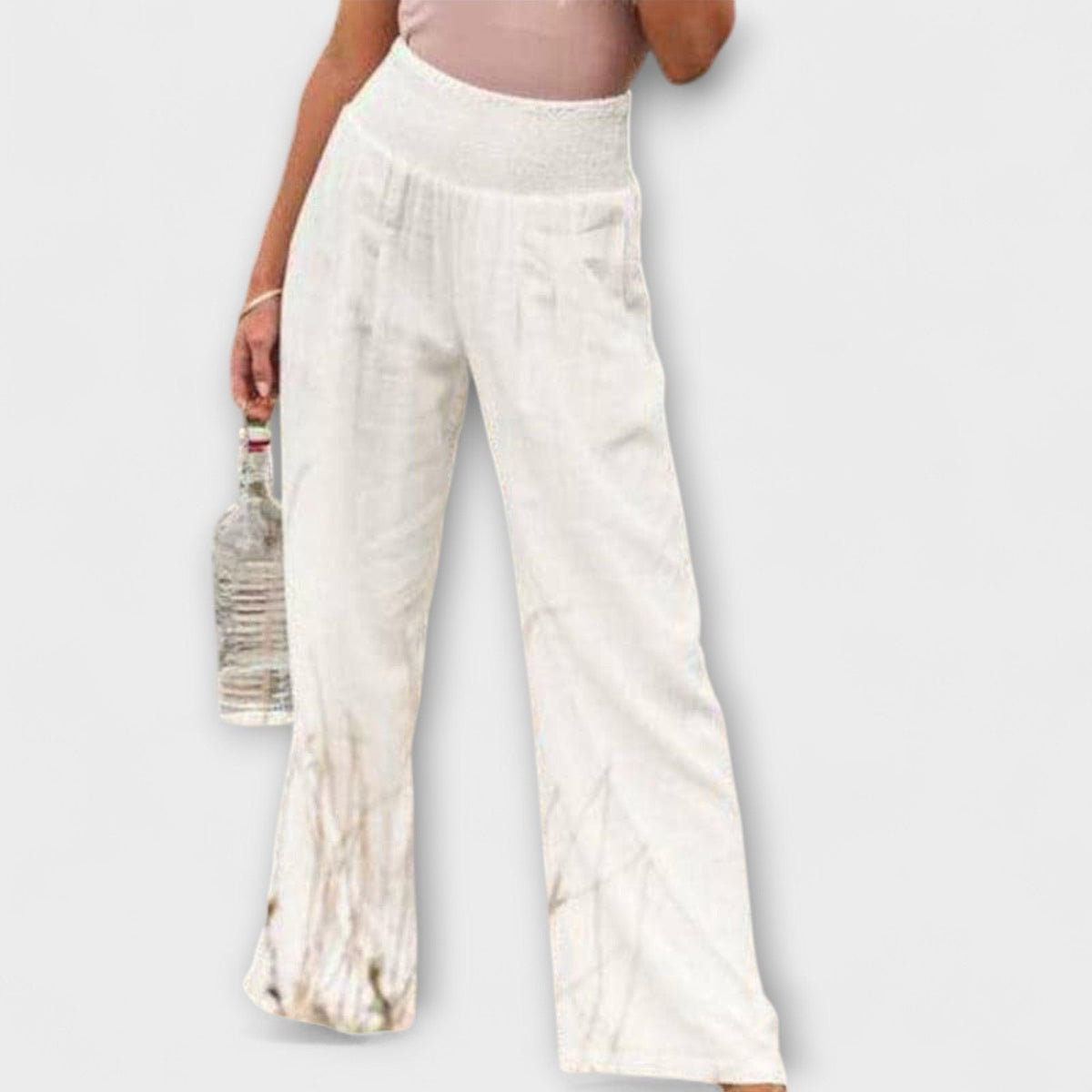Thearya | Pantalón Ancho de Lino