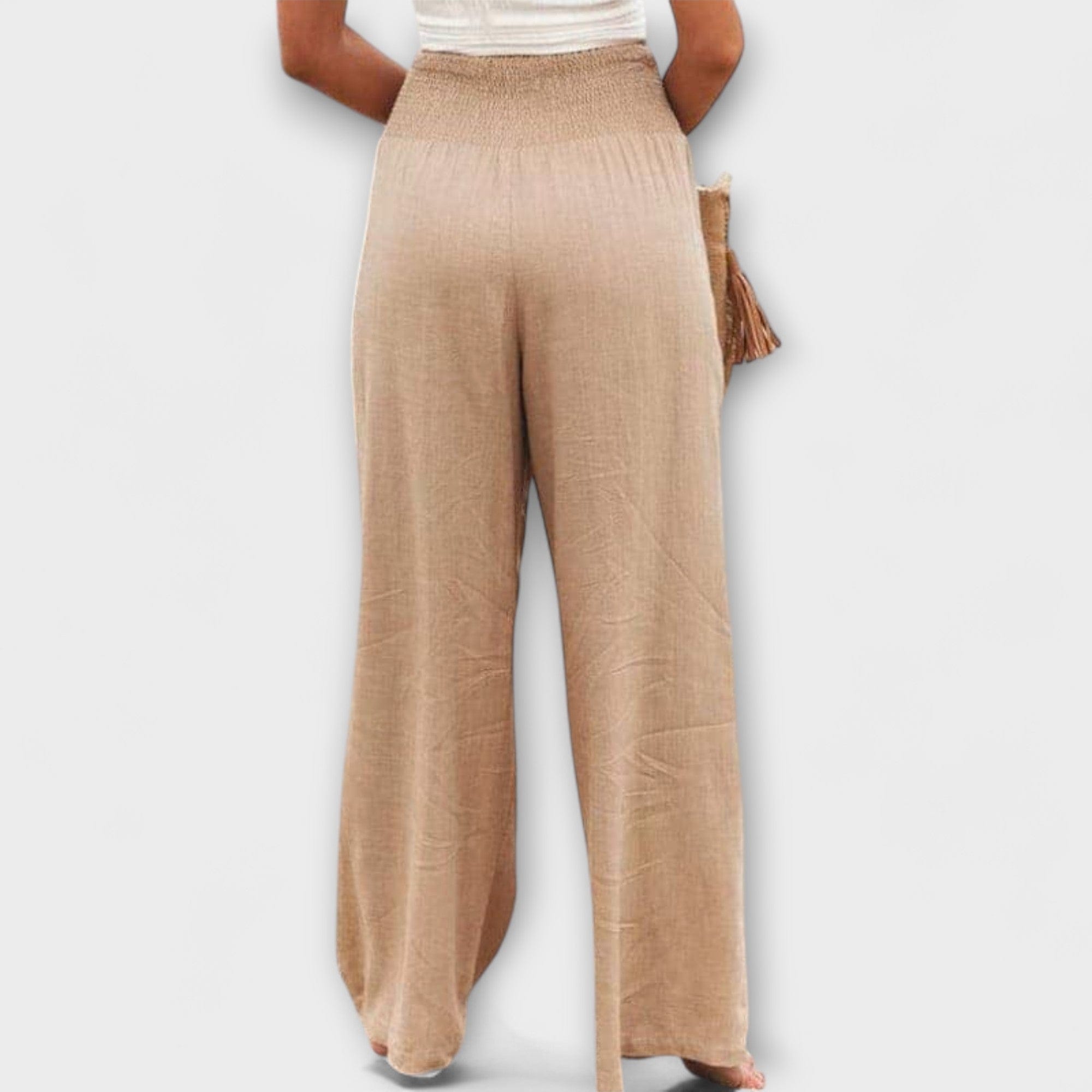 Thearya | Pantalón Ancho de Lino