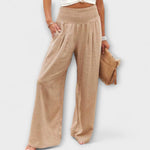 Thearya | Pantalón Ancho de Lino