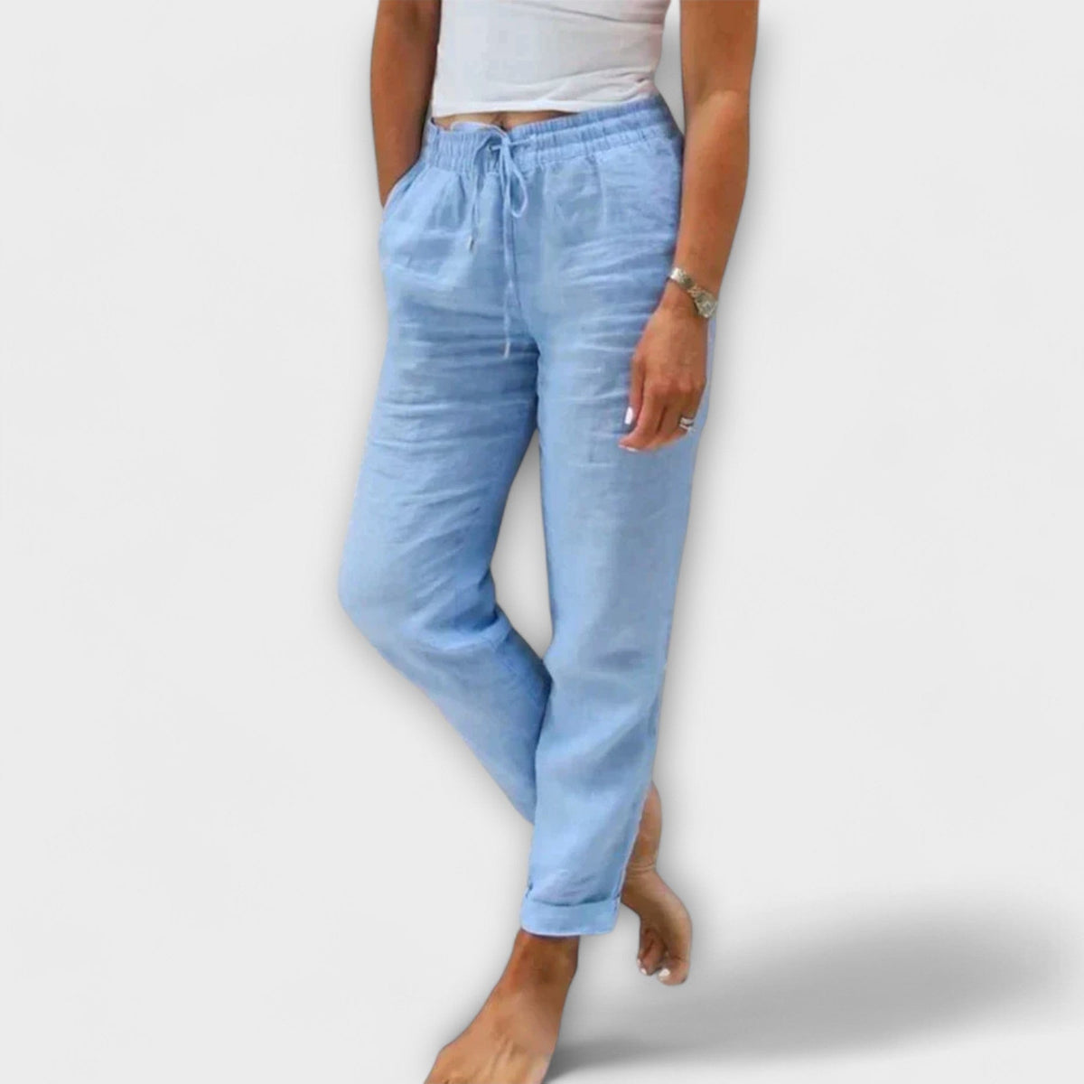Stacy | Pantalón de Lino Ligero