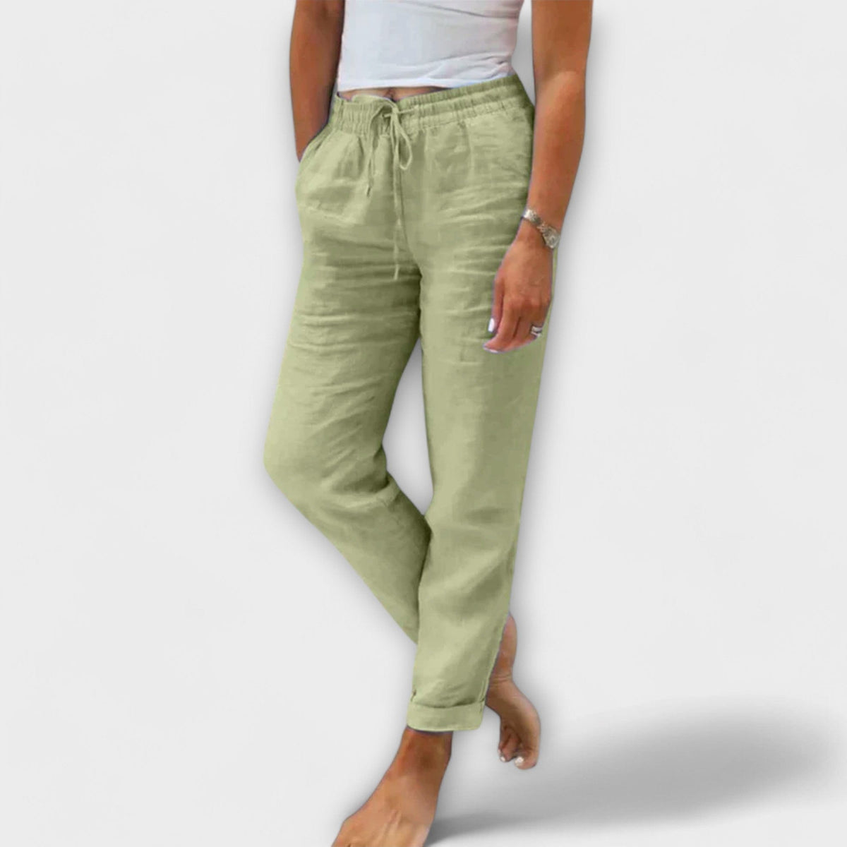 Stacy | Pantalón de Lino Ligero