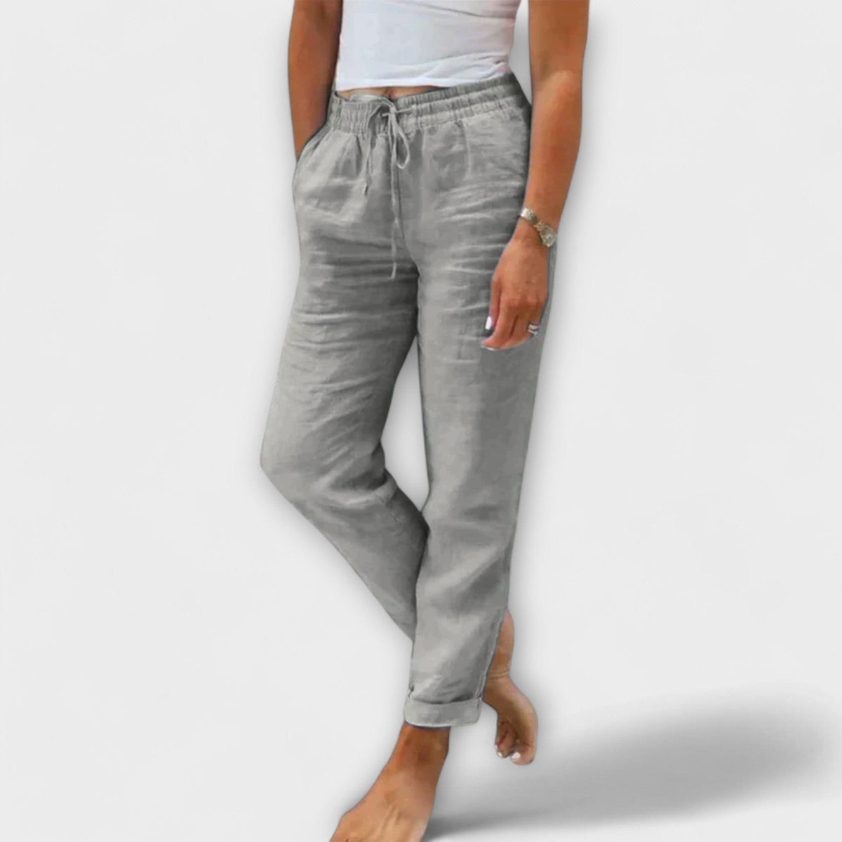 Stacy | Pantalón de Lino Ligero