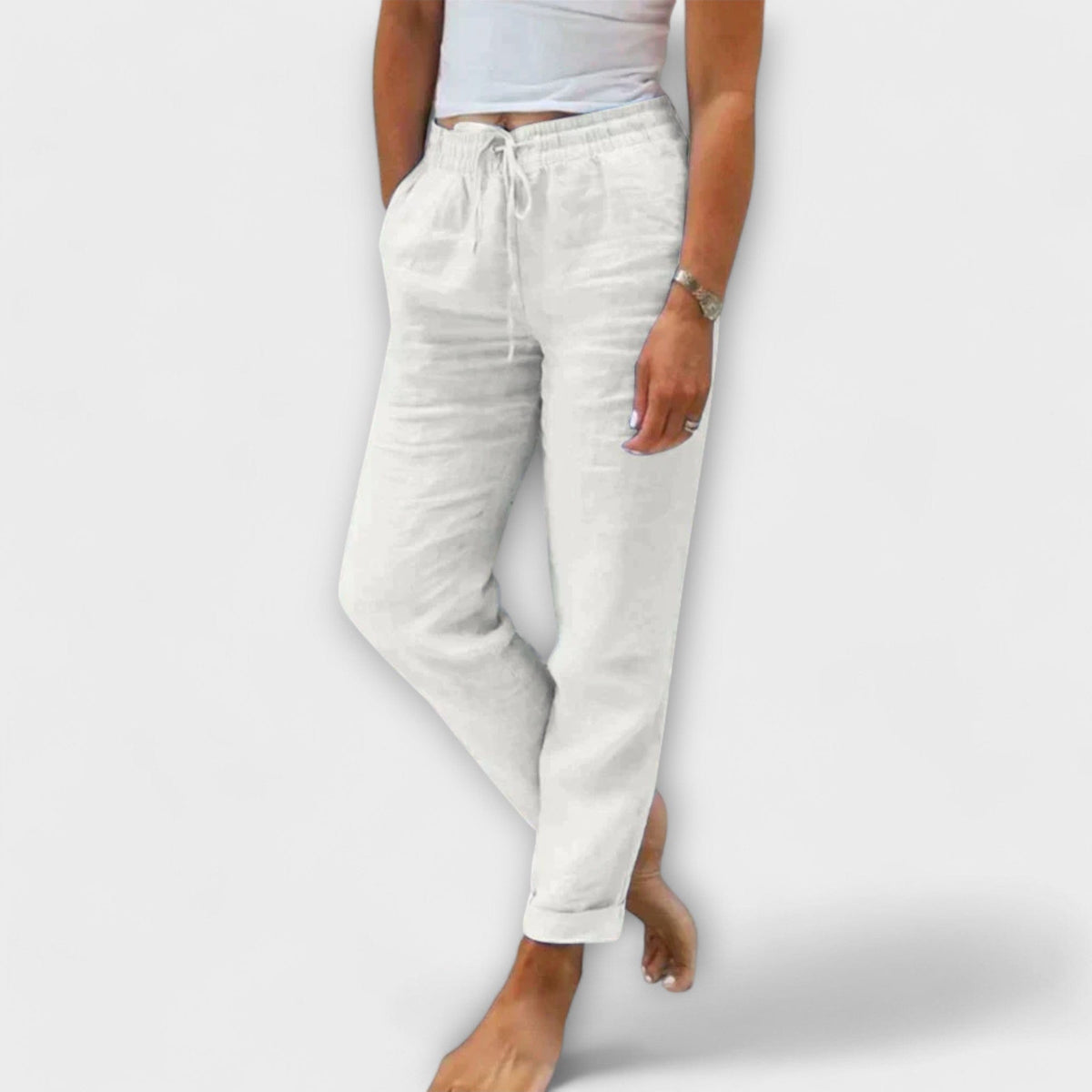 Stacy | Pantalón de Lino Ligero