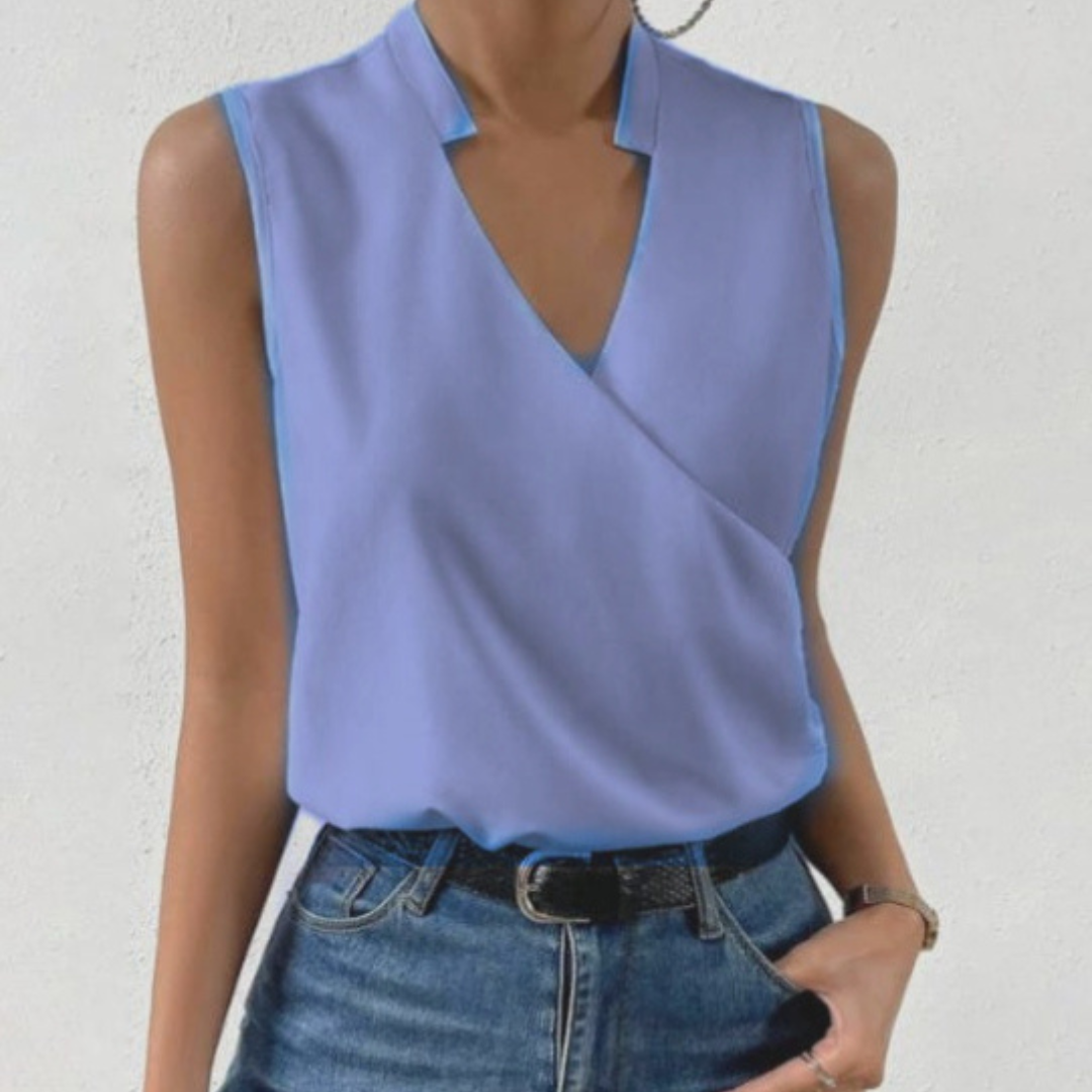 Salete | Top Suave con Escote V