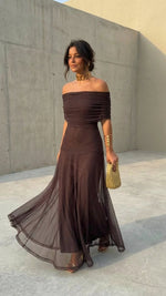 Zailyre | Vestido de Hombros Descubiertos