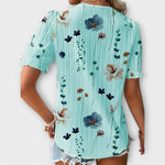 Amelia | Blusa con Escote V de Primavera