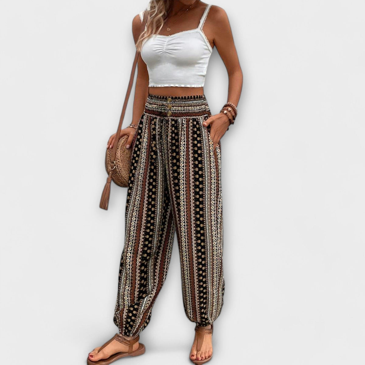 Scarlett | Leggings con Estampado Étnico