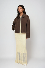 Vera | Chaqueta de Ante Sintético