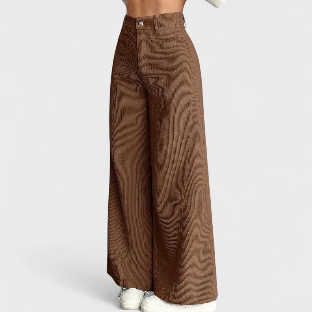 Rida | Pantalón Ancho de Talle Alto
