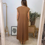 Ana | Vestido Plisado de Elegancia Atemporal
